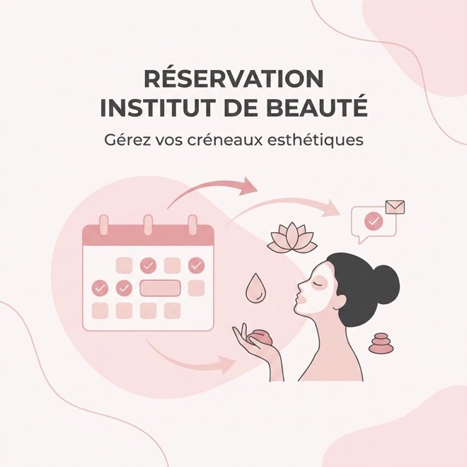 Réservation institut de beauté